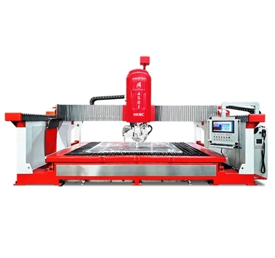 HKNC-450J 复合水刀 5 Axis Stone CNC Sawjet HKNC-450J bridge saw stone cuttimg machine water jet marble cutter machine